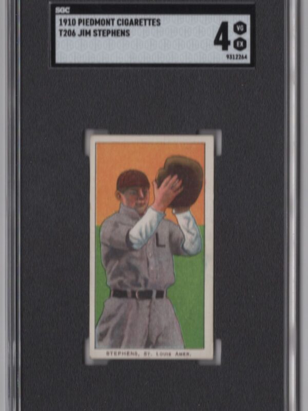 1910 PIEDMONT WHITE BORDER JIM STEPHENS SGC 4 ST. LOUIS #-