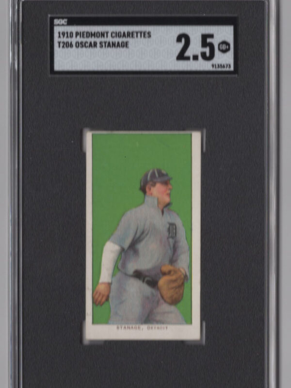 1910 PIEDMONT WHITE BORDER OSCAR STANAGE SGC 2.5 DETROIT