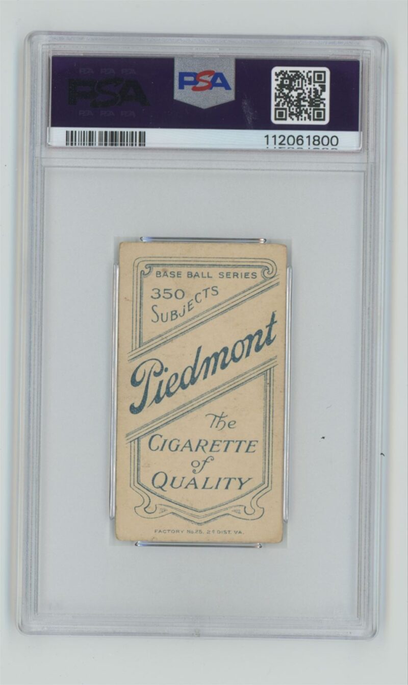 1911 PIEDMONT WHITE BORDER BILLY NATTRESS PSA 3 BUFFALO BISONS 286667043734 2