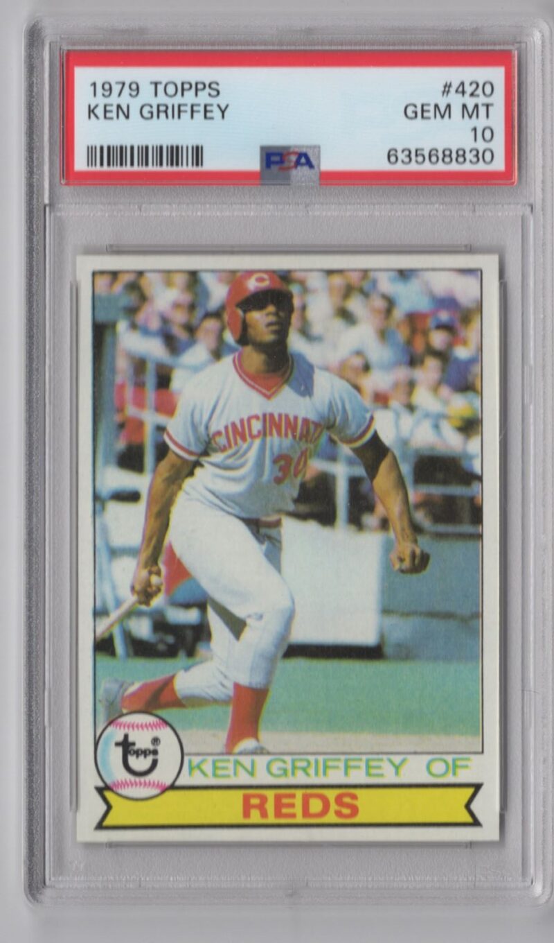 1979 TOPPS KEN GRIFFEY PSA 10 CINCINNATI REDS #128 NONE HIGHER!