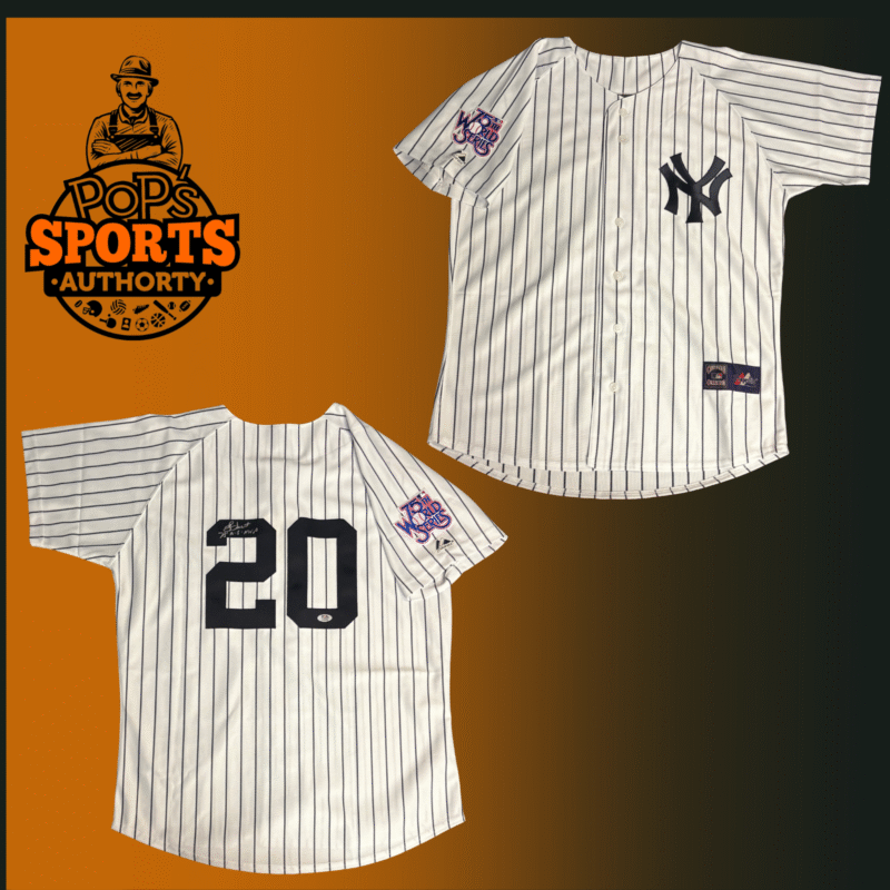 Bucky Dent Autographed Majestic 1978 New York Yankees 75th World Series Jersey - Image 3
