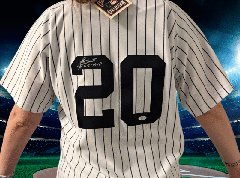 Bucky Dent Autographed Majestic 1978 New York Yankees 75th World Series Jersey - Image 4