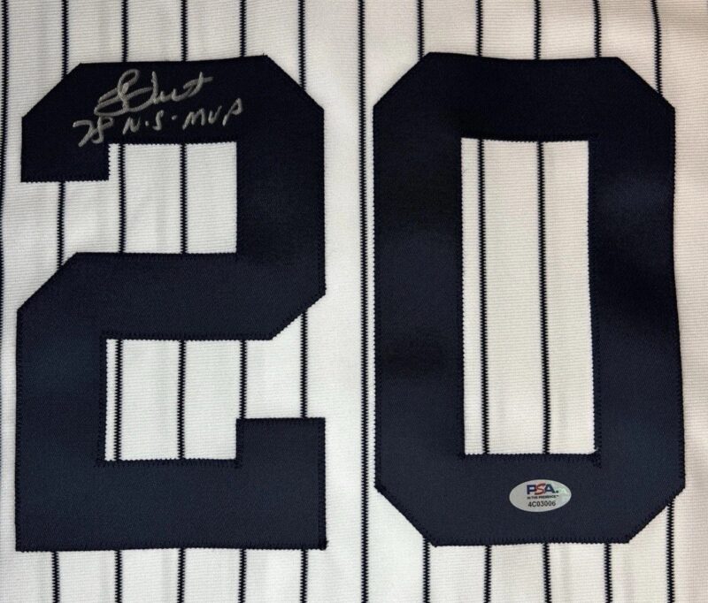 Bucky Dent Autographed Majestic 1978 New York Yankees 75th World Series Jersey - Image 7