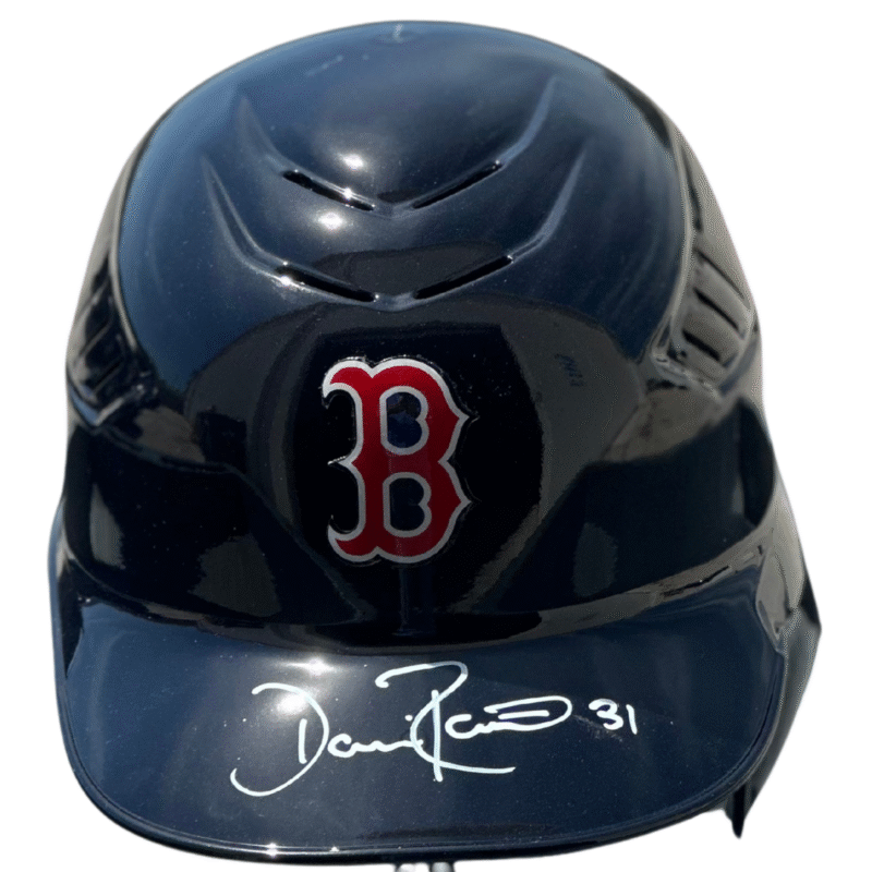 Dave Roberts Autographed Boston Red Sox MLB Helmet - Image 3