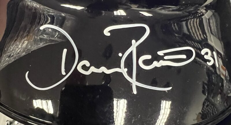 Dave Roberts Autographed Boston Red Sox MLB Helmet - Image 4