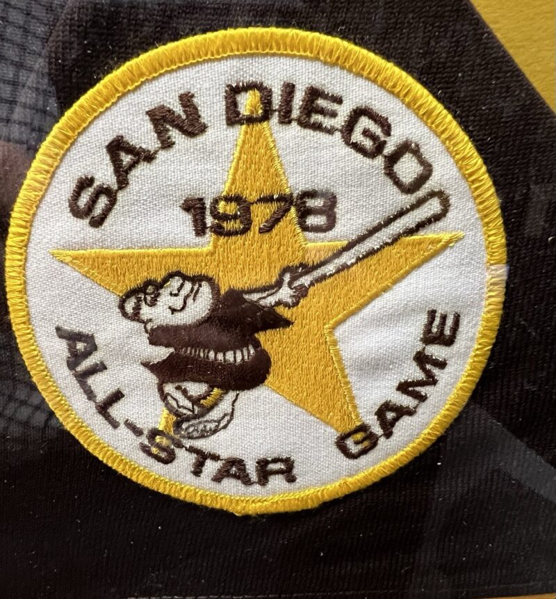 Dave Winfield autographed/framed San Diego Padre's Mitchell & Ness Rookie Jersey - Image 6