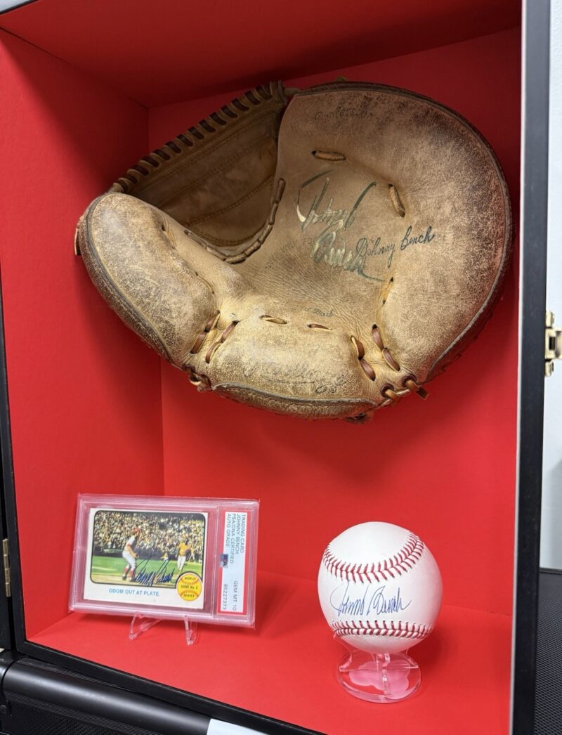 Johnny Bench Autographed Cincinnati Reds collection - Image 4