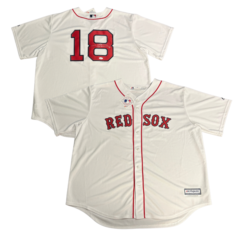 Johnny Damon Autographed Boston Red Sox Majestic Jersey - Image 11