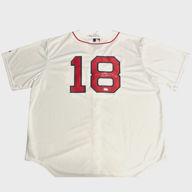 Johnny Damon Autographed Boston Red Sox Majestic Jersey - Image 4