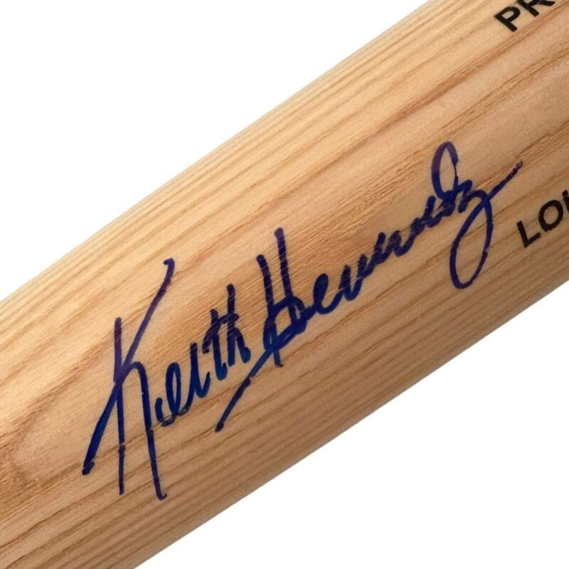 Keith Hernandez Autographed New York Mets Louisville Slugger Bat (BECKETT)