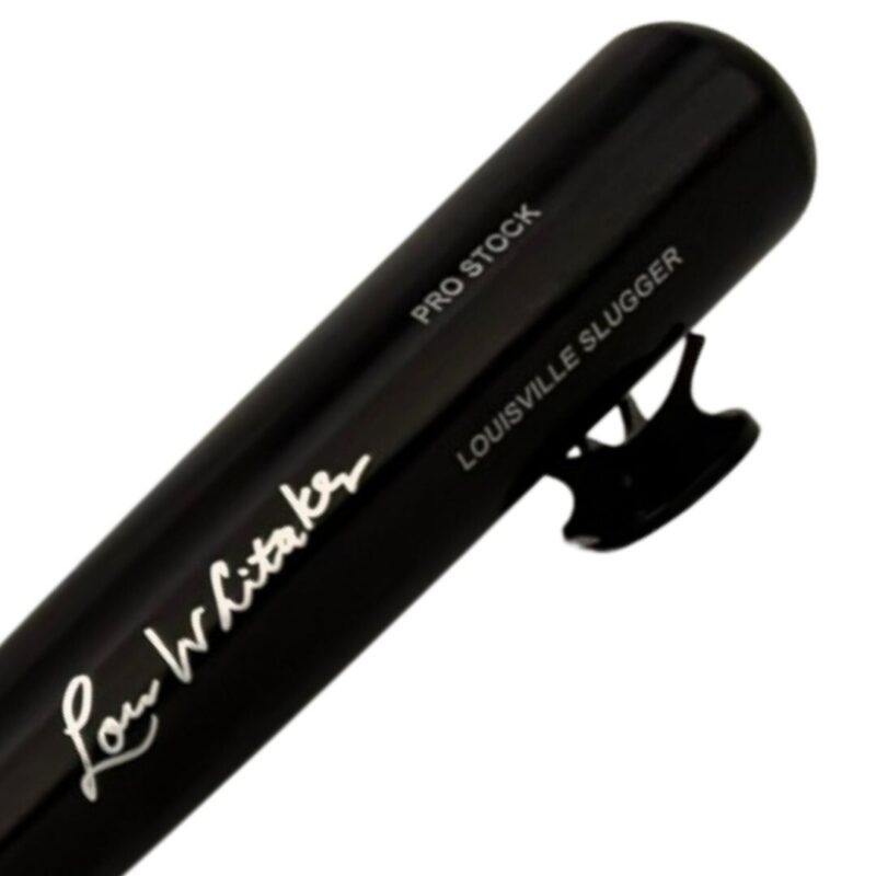 Lou Whitaker Autographed Detroit Tigers Louisville Slugger MLB Bat (Schwartz) - Image 11