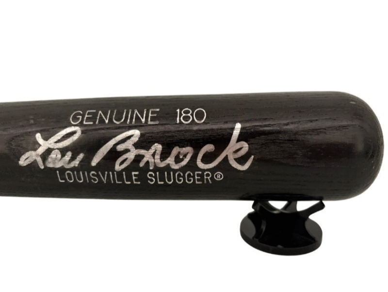 Lou Whitaker Autographed Detroit Tigers Louisville Slugger MLB Bat (Schwartz) - Image 6