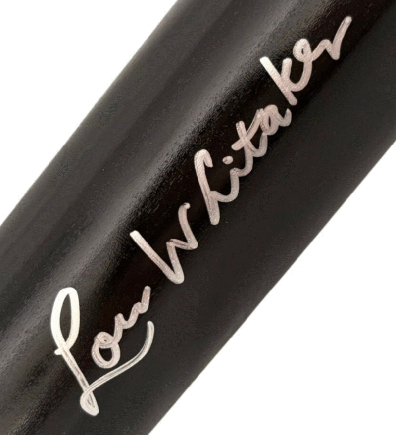 Lou Whitaker Autographed Detroit Tigers Louisville Slugger MLB Bat (Schwartz)