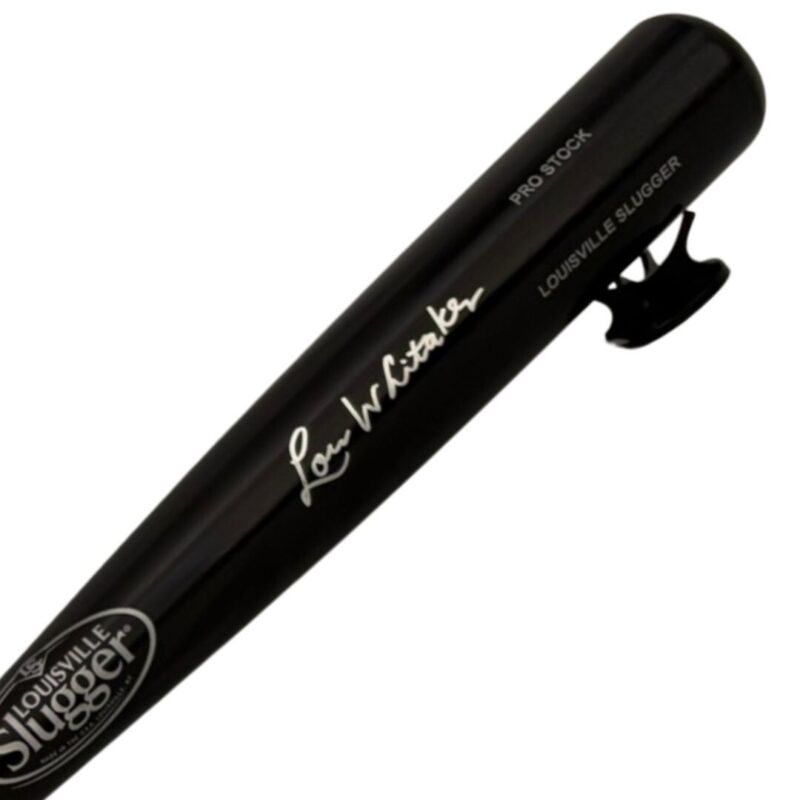Lou Whitaker Autographed Detroit Tigers Louisville Slugger MLB Bat (Schwartz) - Image 10