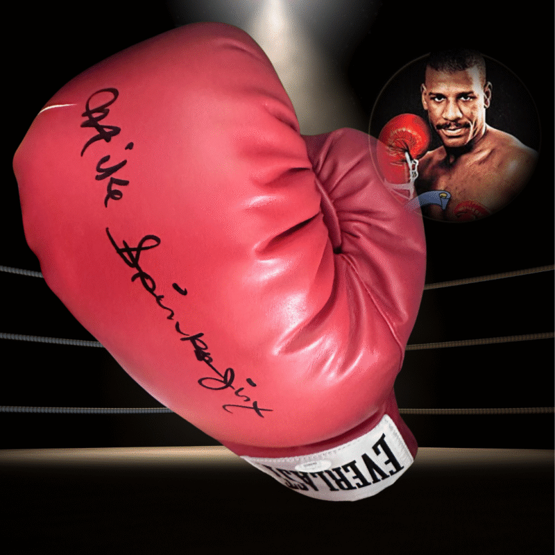 Michael  Spinks Autographed Everlast Boxing Glove