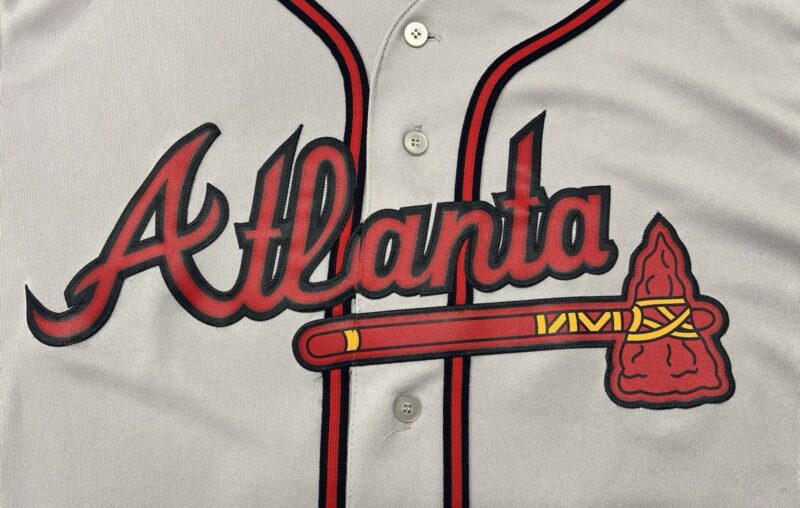 Tom Glavine Autographed Atlanta Braves Majestic Jersey - Image 4