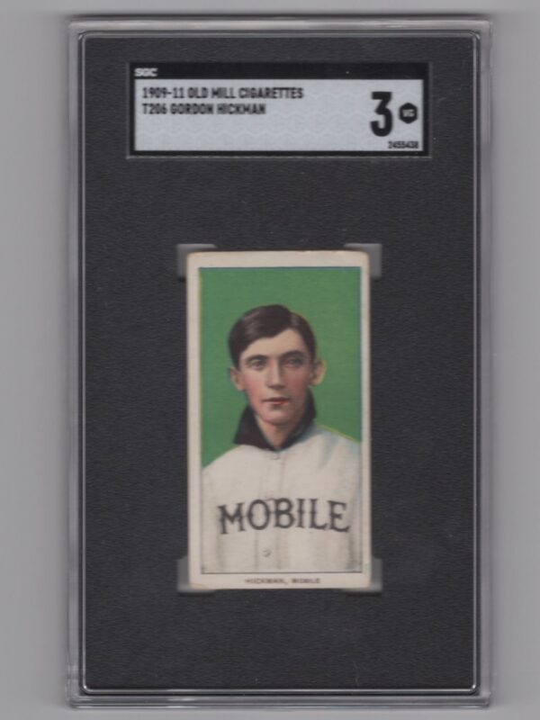 1909 OLD MILL WHITE BORDER GORDON HICKMAN SGC 3 MOBILE OLD MILL