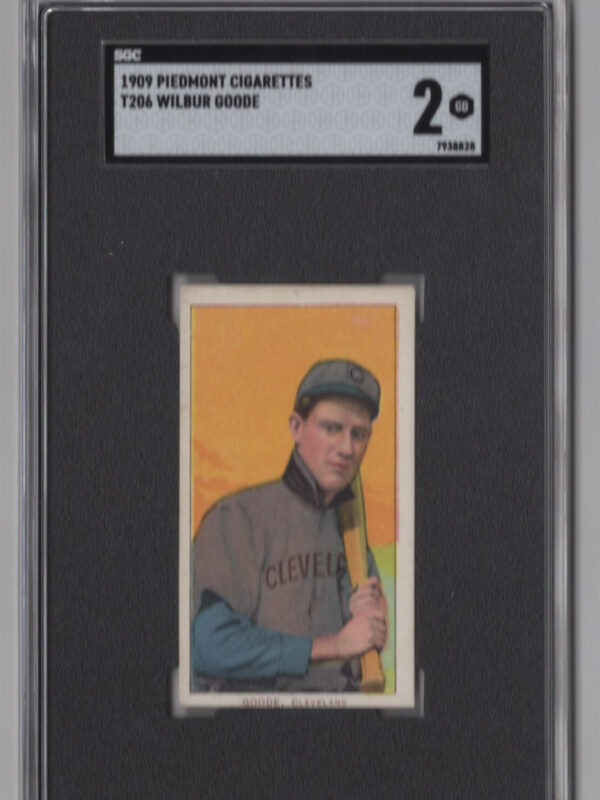 1909 PIEDMONT WHITE BORDER WILBUR GOODE SGC 2 CLEVELAND