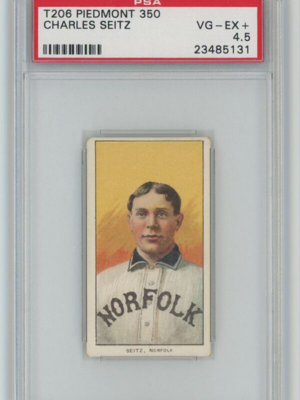 1910 PIEDMONT WHITE BORDER CHARLES SEITZ PSA 4.5 NORFOLK POP 5