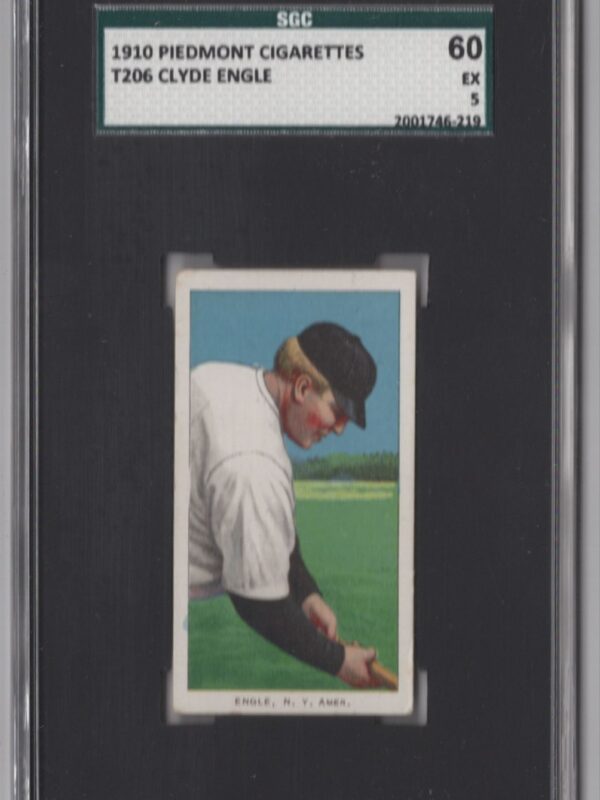 1910 PIEDMONT WHITE BORDER CLYDE ENGLE SGC 5 NEW YORK