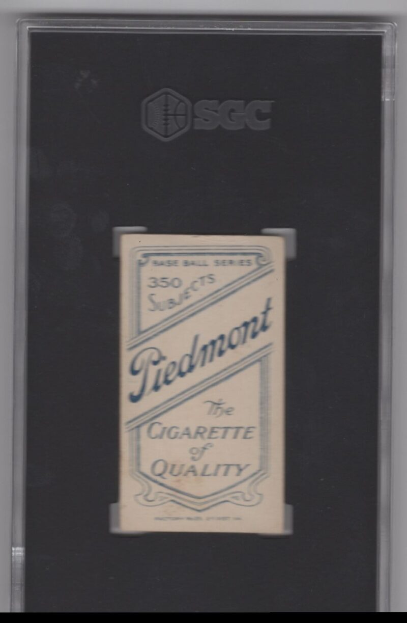 1910 PIEDMONT WHITE BORDER FRANK ARELLANES 1697319 SGC 3 BOSTON - Image 3