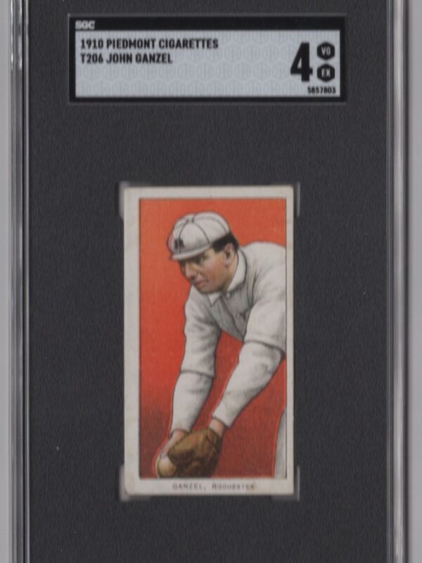 1910 PIEDMONT WHITE BORDER JOHN GANZEL SGC 4 ROCHESTER