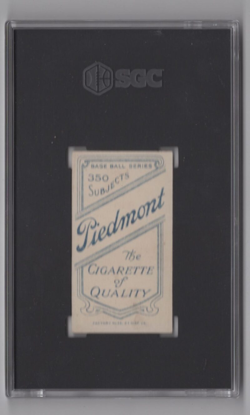 1910 PIEDMONT WHITE BORDER JOHN MCALEESE SGC 5 ST LOUIS POP 18 286512204395 2