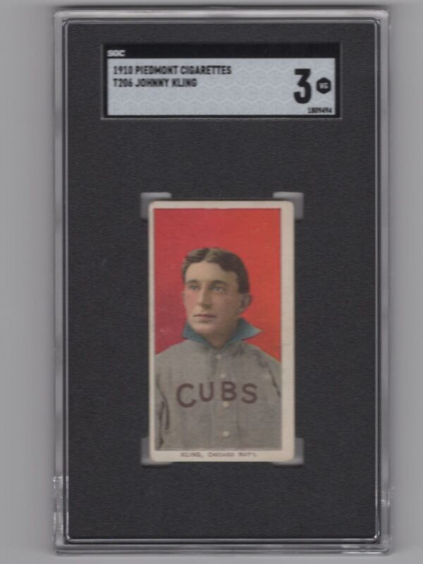 1910 PIEDMONT WHITE BORDER JOHNNY KLING 18099494 SGC 3 CHICAGO POP 11