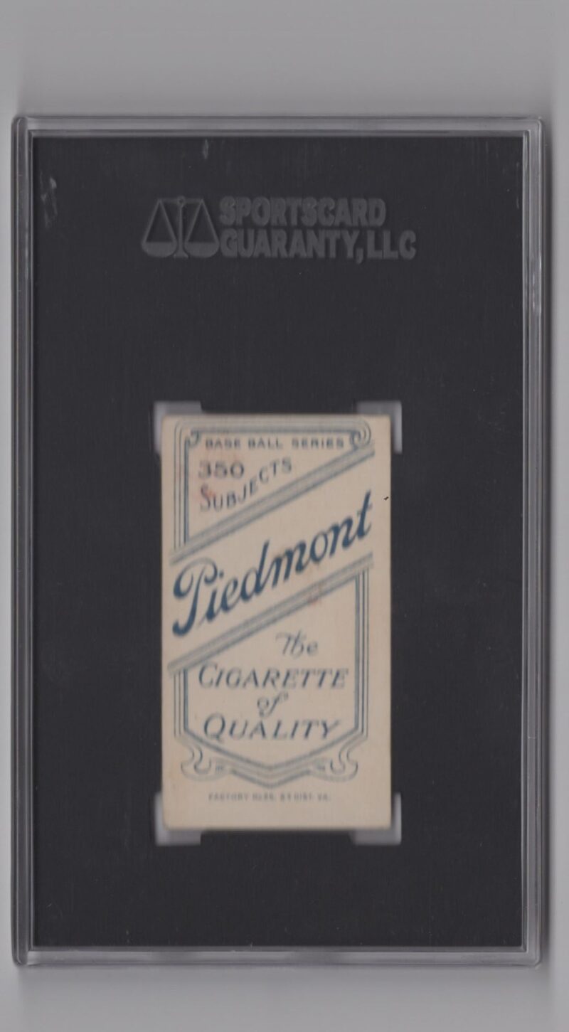 1910 PIEDMONT WHITE BORDER OTTO KNABE SGC 5 PHILADELPHIA POP 15 - Image 3