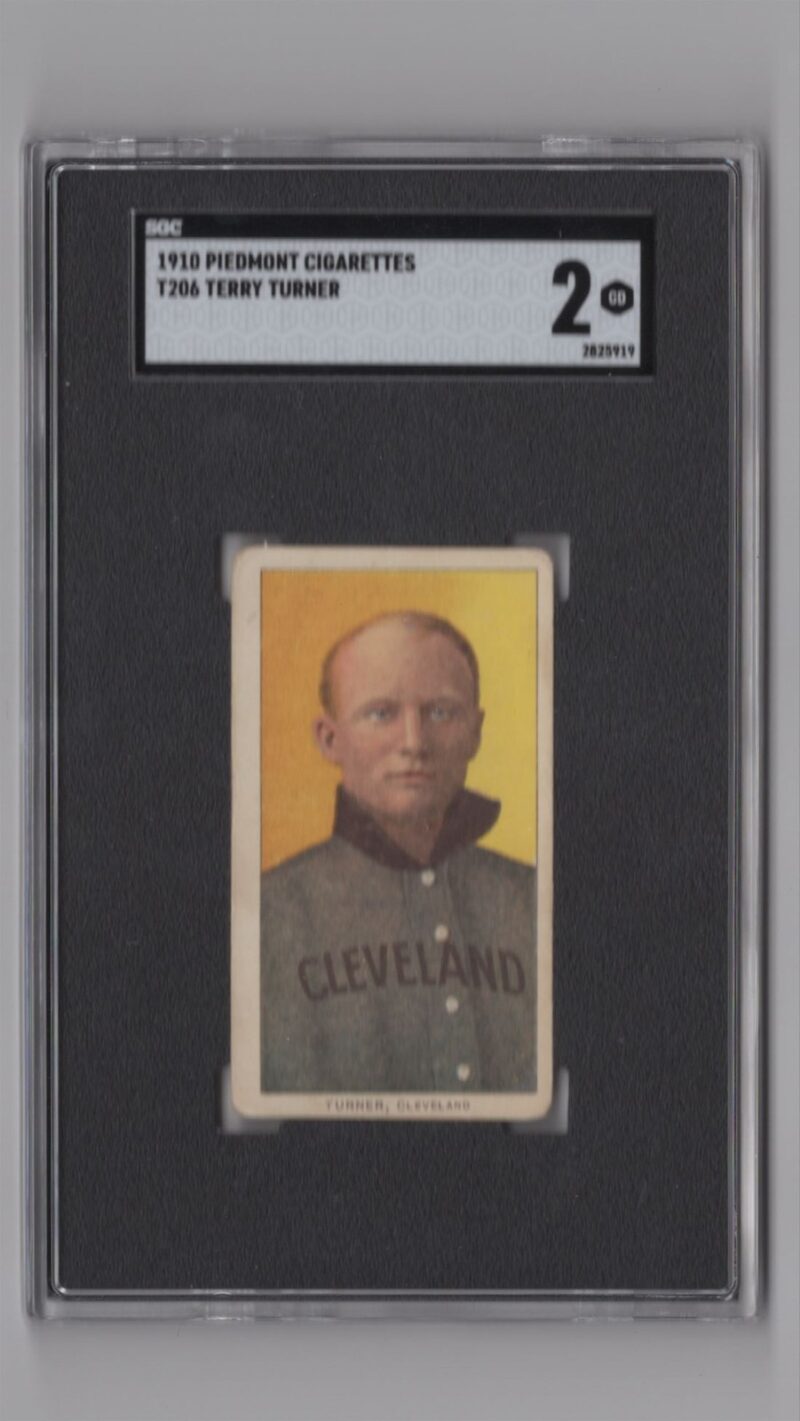 1910 PIEDMONT WHITE BORDER TERRY TURNER SGC 2 CLEVELAND