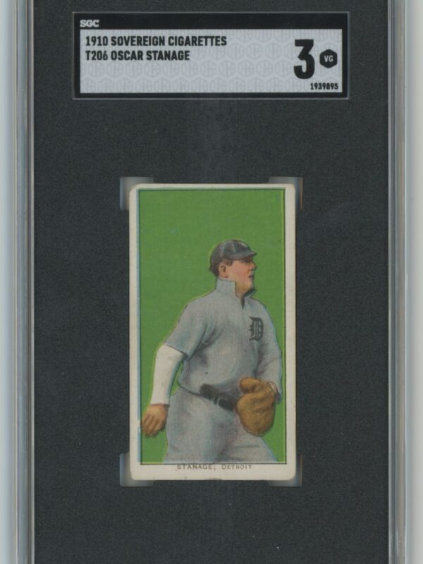 1910 SOVEREIGN WHITE BORDER OSCAR STANAGE SGC 3 DETROIT