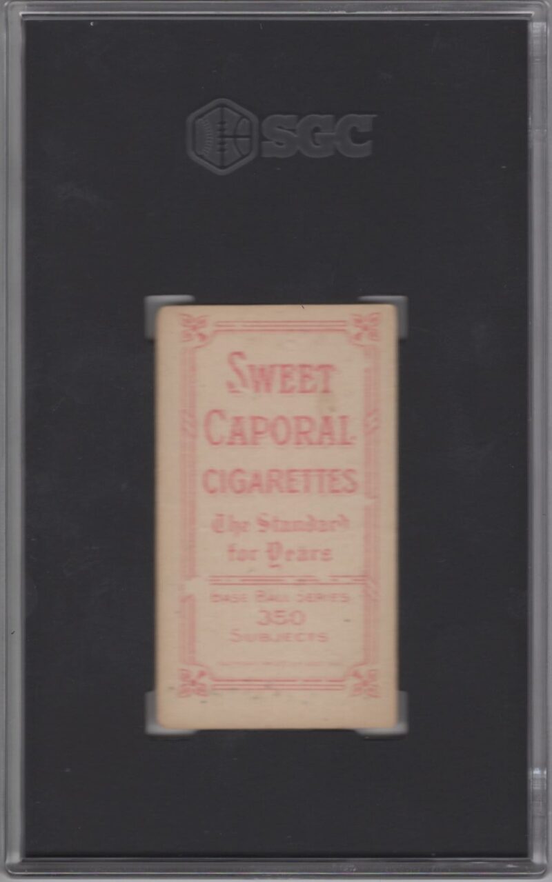 1910 SWEET CAPORAL WHITE BORDER HEINIE BERGER SGC 2 CLEVELAND - Image 3