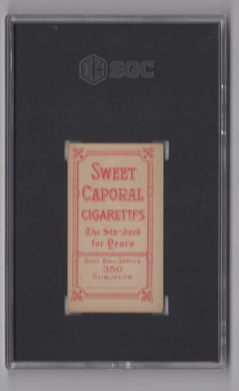 1910 SWEET CAPORAL WHITE BORDER RUBE KISINGER SGC 25 BUFFALO BISONS 286512235545 2