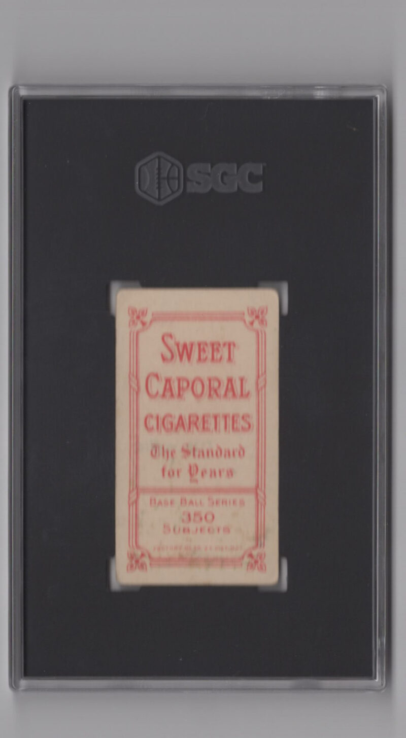 1910 SWEET CAPORAL WHITE BORDER TIM JORDAN SGC 2.5 BROOKLYN BATTING - Image 3