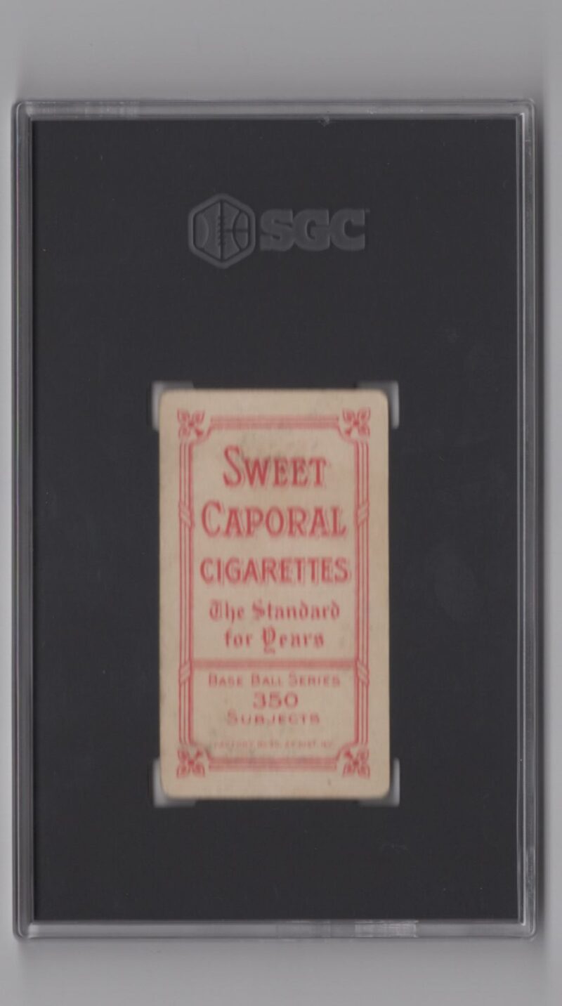 1910 WHITE BORDER GEORGE MCQUILLAN SGC7515948 SGC 3 PHILADELPHIA WITH BAT 286524975635 2