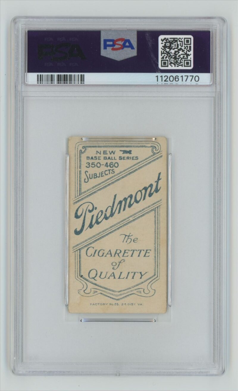 1911 PIEDMONT WHITE BORDER JOHN FRILL PSA 3 NEW YORK 286667043735 2