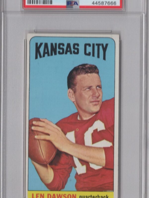 1965 TOPPS LEN DAWSON PSA 5 KANSAS CITY CHIEFS #99