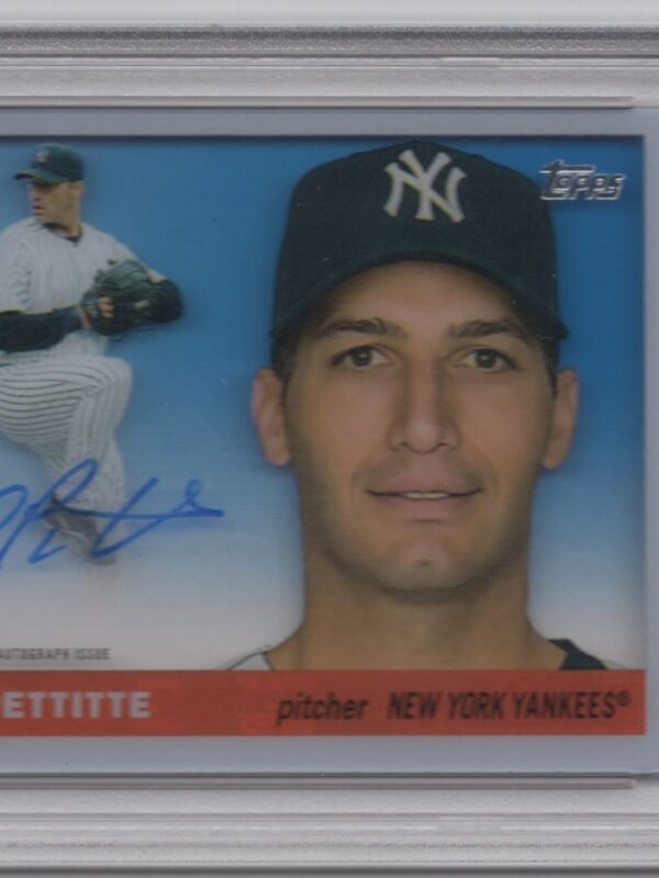 2022 TOPPS CLEARLY AUTHENTIC ANDY PETTITTE AUTO 100458723 PSA 8 NEW YORK YANKEES