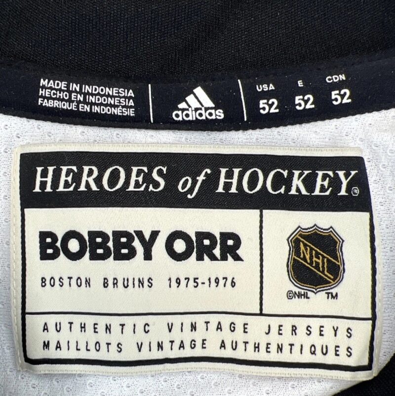 Bobby Orr Autographed Boston Bruins NHL Adidas Jersey - Image 12