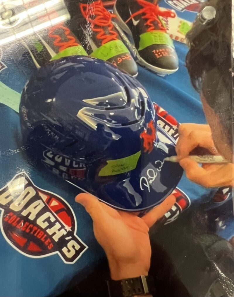 David Wright New York Mets Autographed Helmet - Image 6