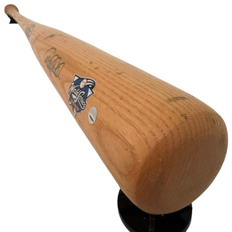 Derek Jeter Autographed Louisville Slugger World Series MLB Bat (Steiner) - Image 12
