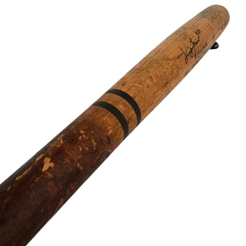 Dwight Evans Autographed & GAME USED Boston Red Sox MLB Baseball Bat - Image 12