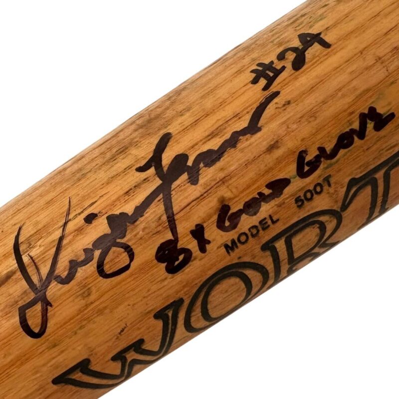 Dwight Evans Autographed & GAME USED Boston Red Sox MLB Baseball Bat