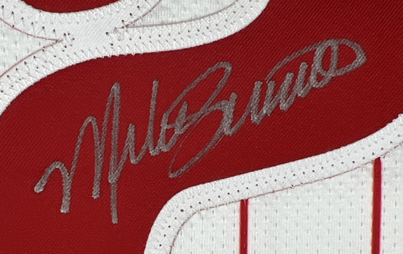 Mike Schmidt Autographed  Philadelphia Phillies Nike MLB Jersey - Image 8