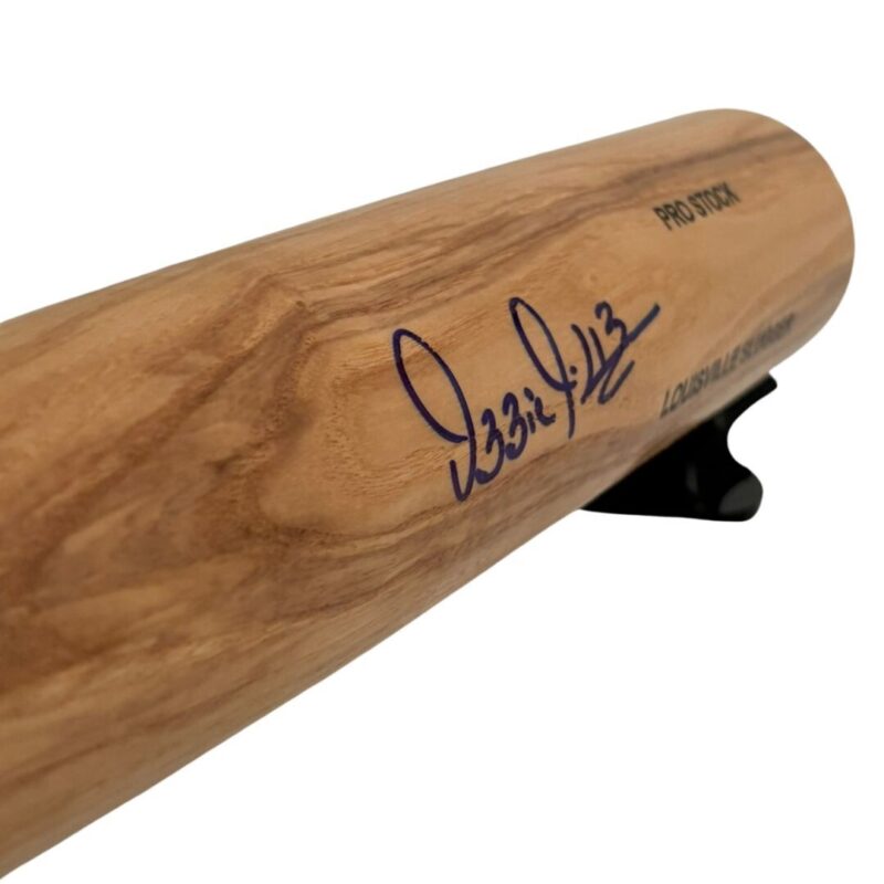 Ozzie Guillen Autographed Chicago White Sox Louisville Slugger  Bat (JSA) - Image 14