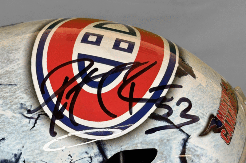 Patrick Roy Autographed Montreal Canadiens NHL Hockey Goalie Mask - Image 4