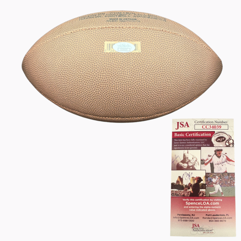 Pittsburgh Steelers Franco Harris Autographed  Wilson NFL Football - Image 5