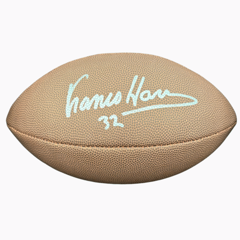 Pittsburgh Steelers Franco Harris Autographed  Wilson NFL Football - Image 6