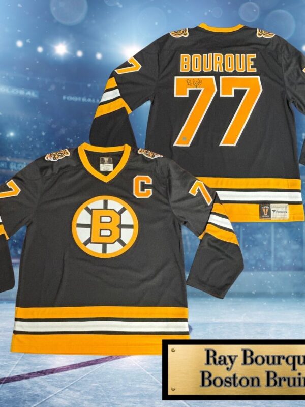 Ray Bourque Autographed Boston Bruins Fanatics NHL Jersey