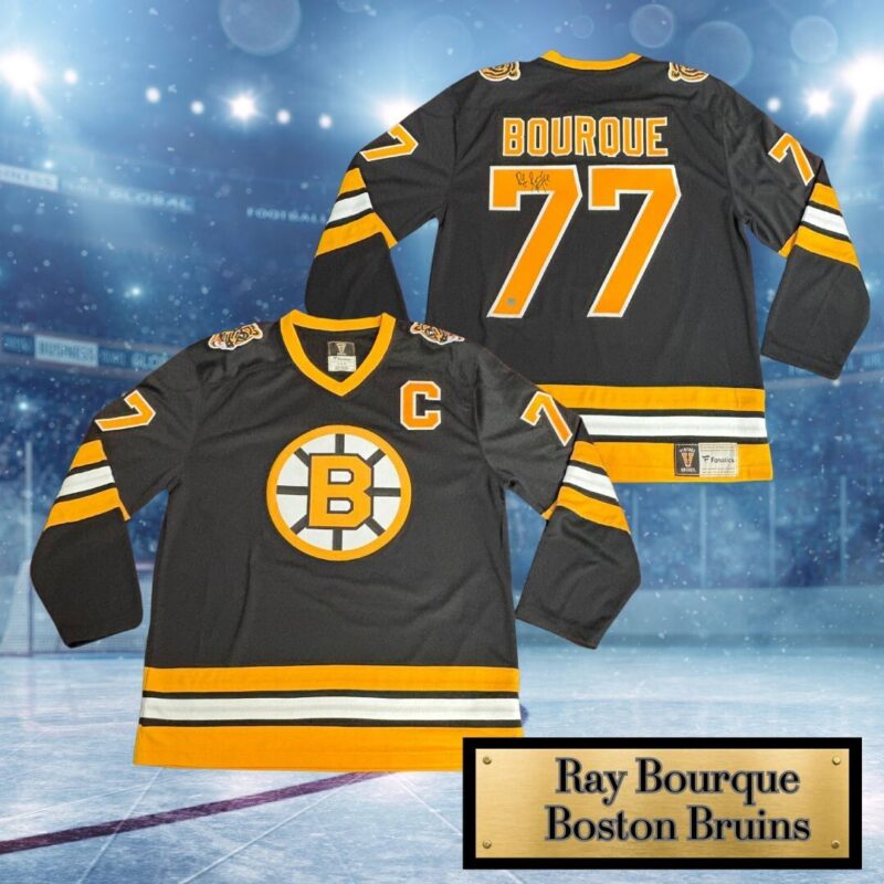 Ray Bourque Autographed Boston Bruins Fanatics NHL Jersey